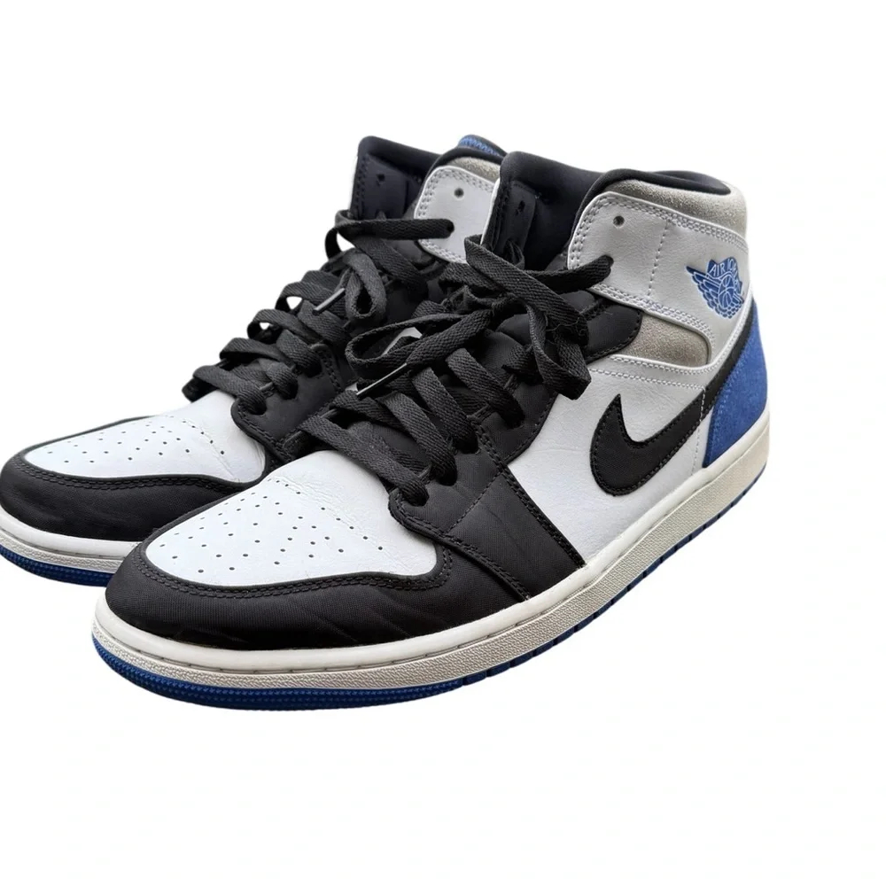 Jordan 1 Mid SE Deep Royal Blue/Black – Men’s Size 11.5
